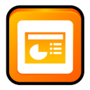 Microsoft Office 2003 PowerPoint Icon